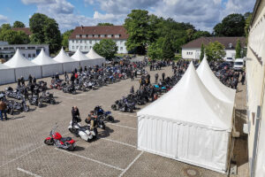 Motorraddemo gegen Sonntagsfahrverbot 2020