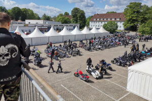 Motorraddemo gegen Sonntagsfahrverbot 2020
