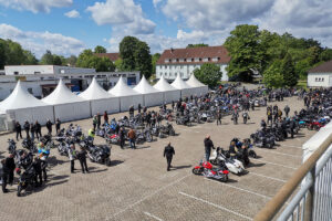 Motorraddemo gegen Sonntagsfahrverbot 2020