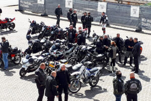 Motorraddemo gegen Sonntagsfahrverbot 2020