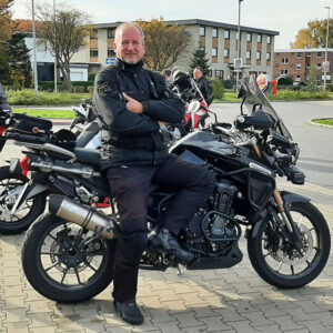 Rolf und seine Triumph