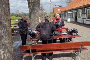 Terrasse des Fährhauses Grohnde