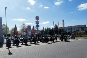 Vor der Abfahrt durchs Weserbergland in Wunstorf