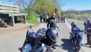 Pause vor dem Ort Wennenkamp bei Rinteln