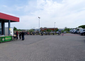 Am Vormittag war noch wenig los beim Benelli-Händler