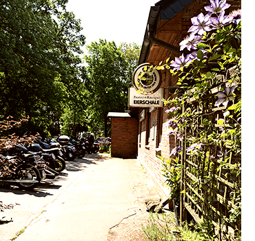 Biker-Café Eierschale in Arsebdorf