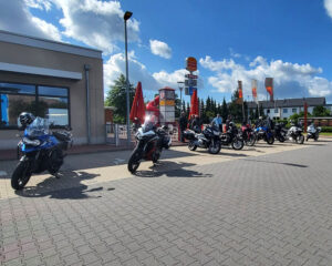 Warten auf die Abfahrt