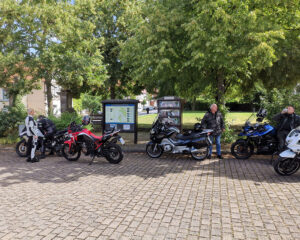 Erster Stopp in Coppenbrügge und Gelegenheit für eine Stärkung.