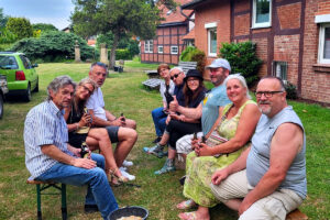 Kalle, ?, Bernd, Heidi, Günther, ?, Jan, Imke und Ralf