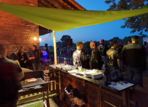 Viele Motorrad-Clubs besuchten die Sommerparty Viele Motorrad-Clubs besuchten die Sommerparty