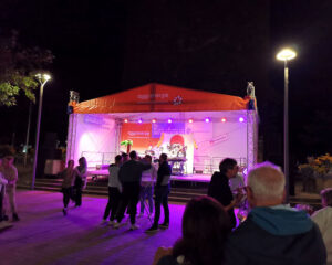 Wunstorfer Altstadtfest 2023 - Bühne vor der Marktkirche Wunstorfer Altstadtfest 2023