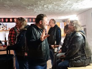 Osterfeuer bei den Sunseekern